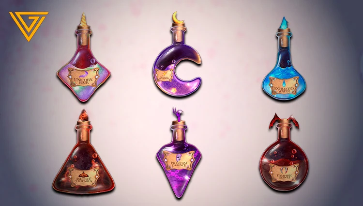 mix several potions in the correct order