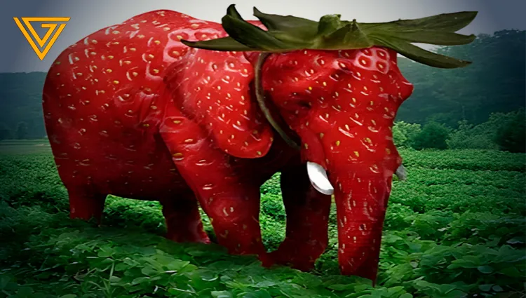 What is strawberry elephant in Escape from Tsunami for Brainrots