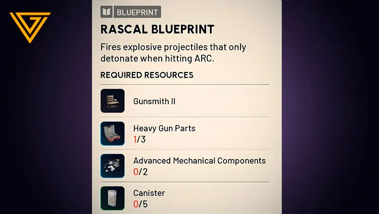 How to Craft the Rascal in ARC Raiders