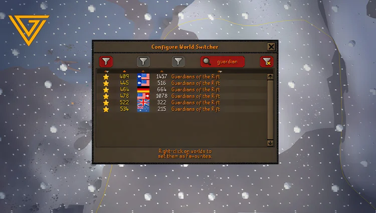 How to Find Specific OSRS Worlds Quickly