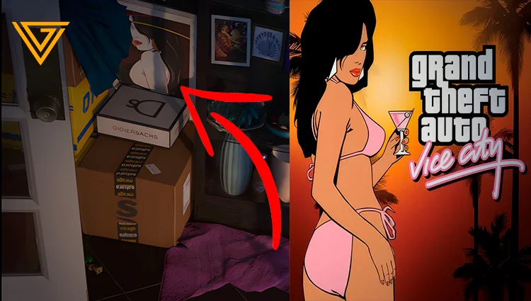 A Reference to the GTA Vice City Cover